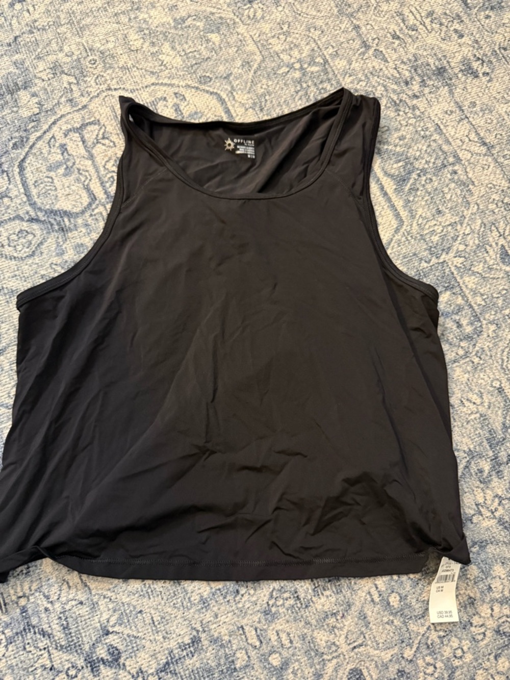 Offline aerie Black Athletic Tank Top